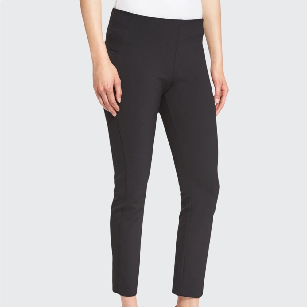 Veronica Beard Black Scuba Pant